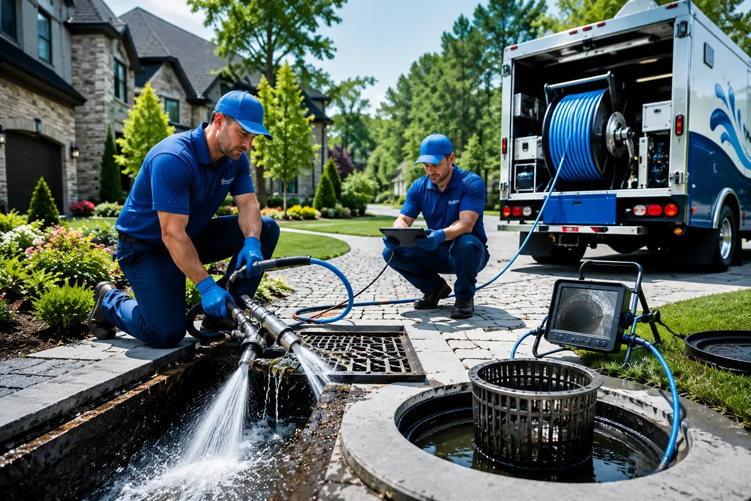 Local outdoor drain cleaning professionals in Hermon, ME